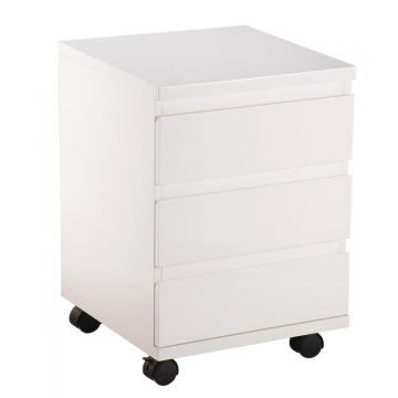 Elegant Bed Side Cabinet with wheels